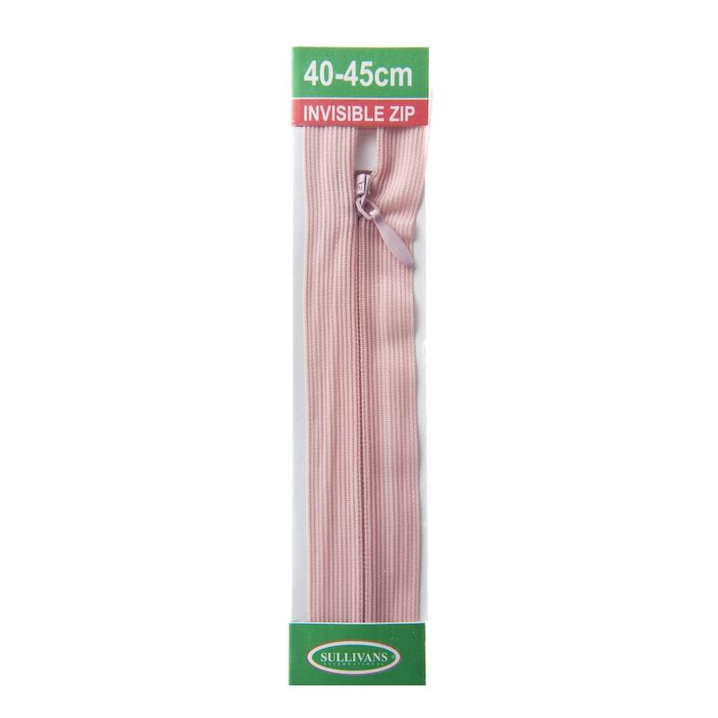 Sullivans Invisible Zip, Pink