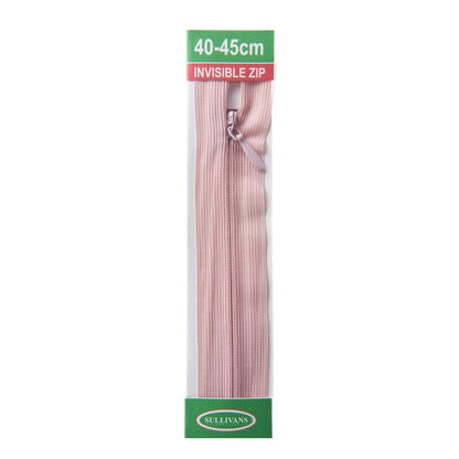 Sullivans Invisible Zip, Pink
