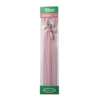Sullivans Invisible Zip, Pink