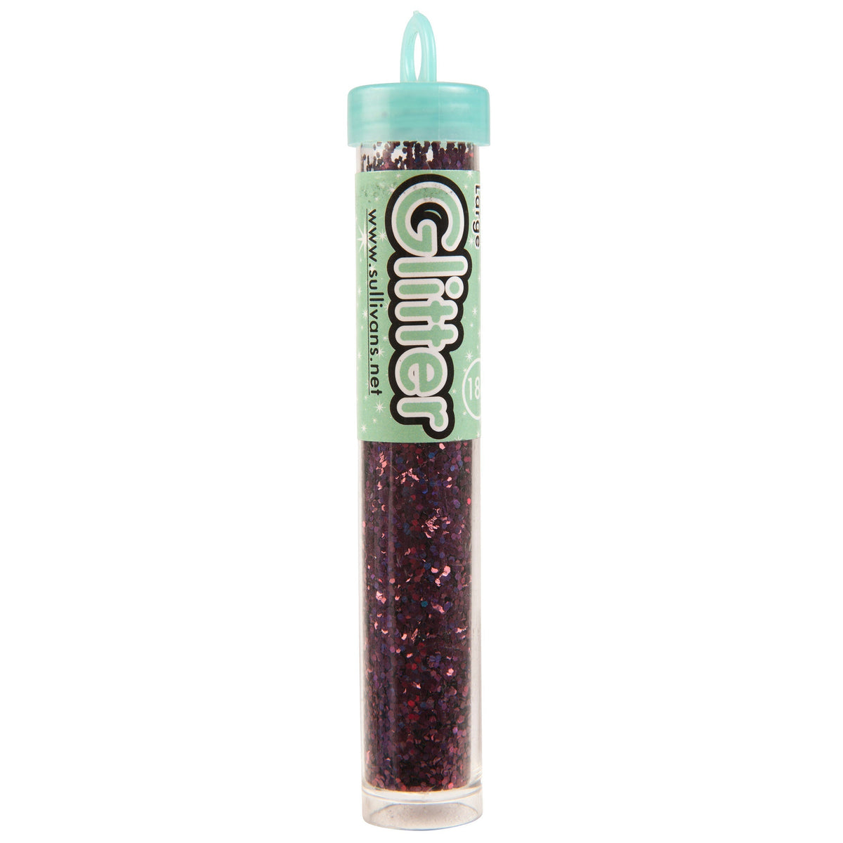 Sullivans Large Holo Glitter, Silver- 18g