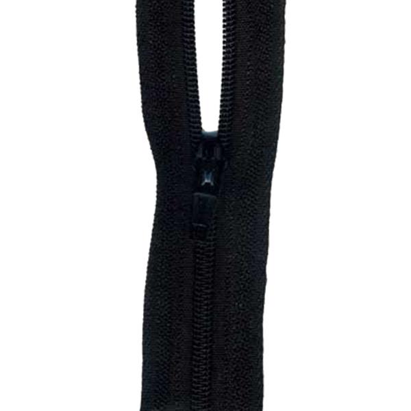 Sullivans Zip Continuous, Black- 3 mm