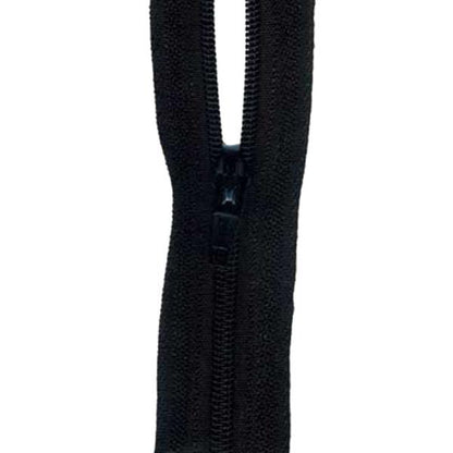 Sullivans Zip Continuous, Black- 3 mm