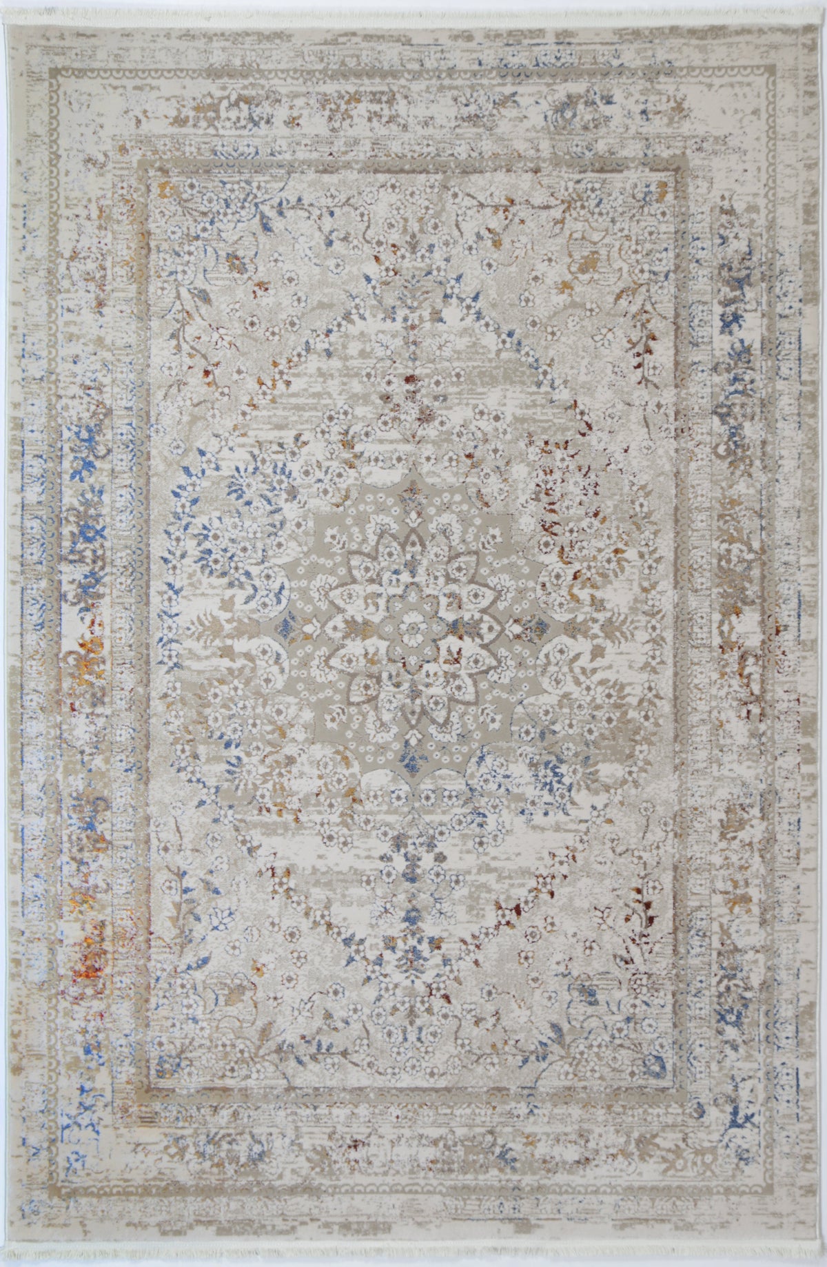 Cordelia Herati Grey Rug