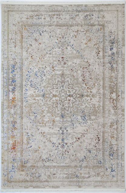Cordelia Herati Grey Rug
