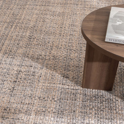 Cherie Distressed Lines Beige Grey Rug - CH05