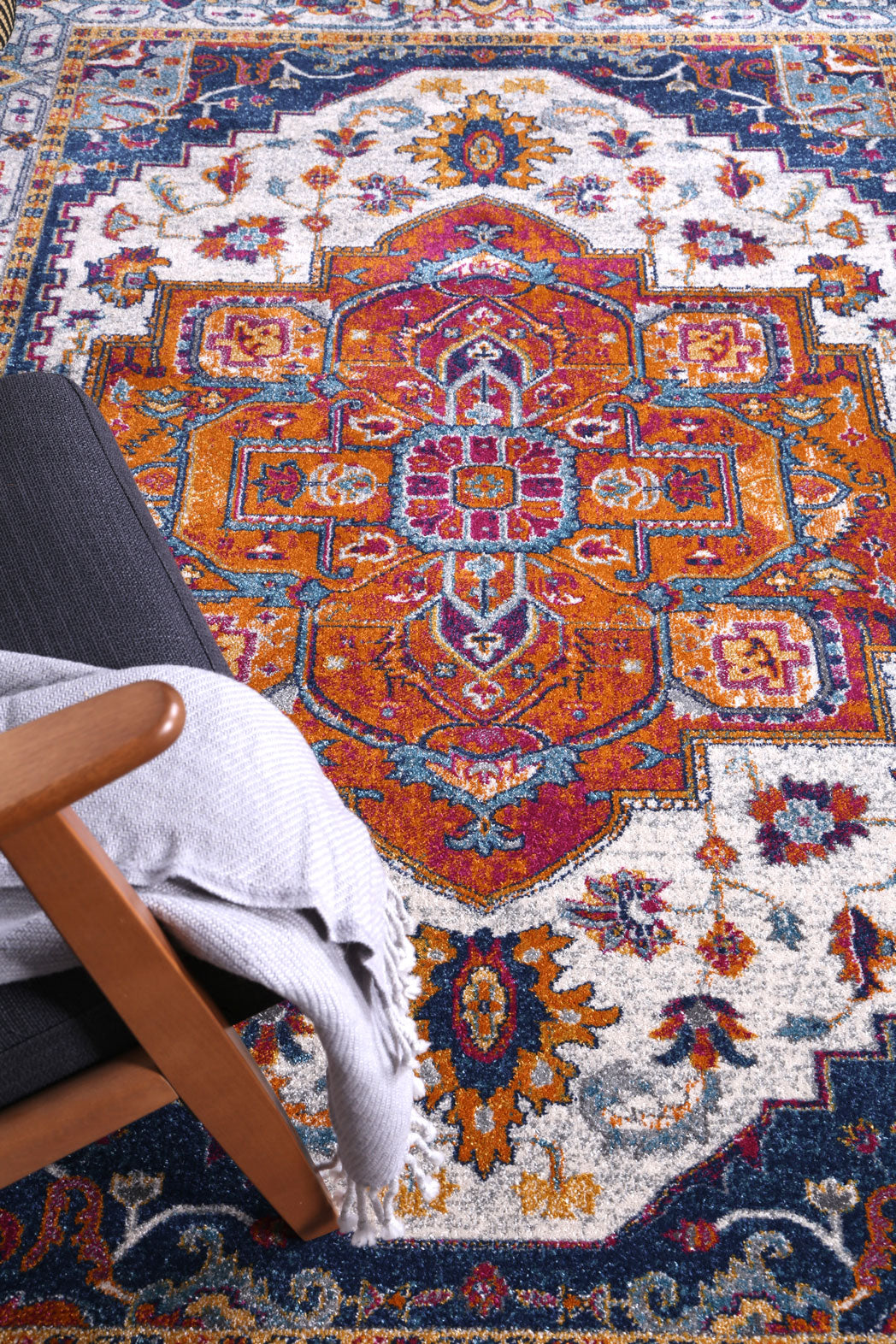 Exquisite Vibrance Multi-Coloured Rug