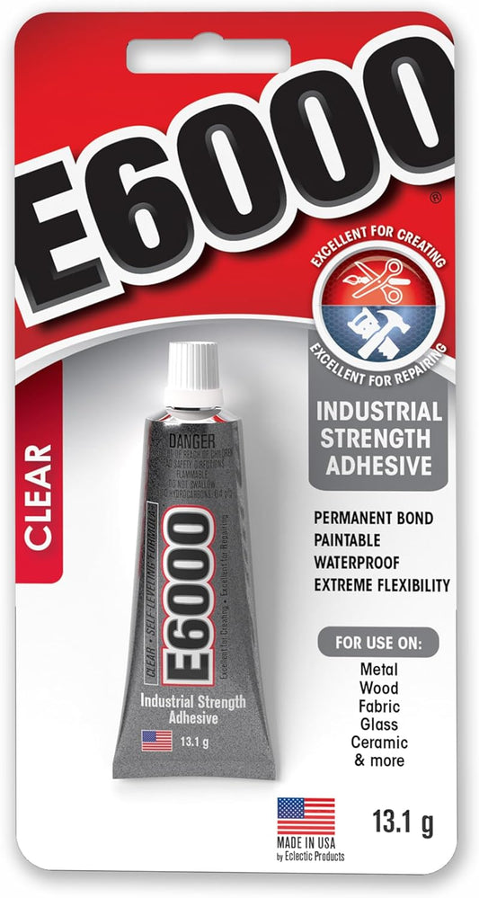 E6000 Craft Adhesive, Clear- 13.1g