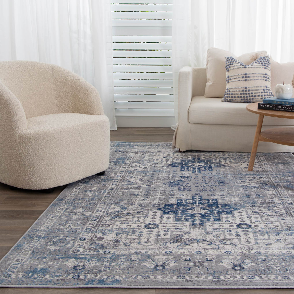 Artistry Anita Transitional Blue Rug