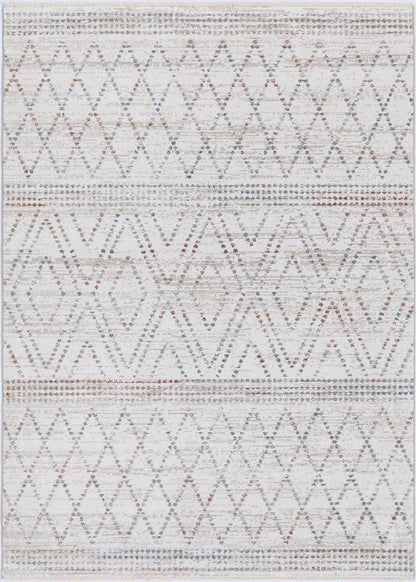 Annapolis Tabriz Beige Geometric Soft Rug
