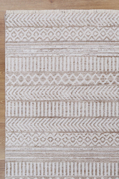 Annapolis KermanBeige Tribal Soft Rug