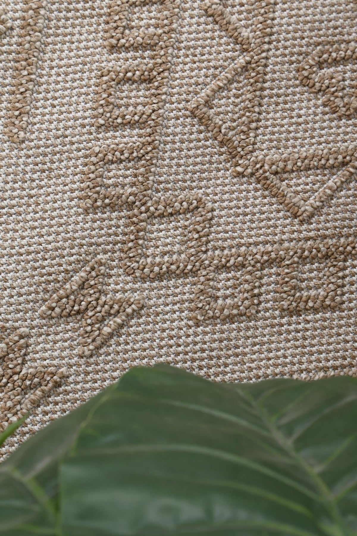 Liro Kilifa Beige Tribal Flatweave Rug