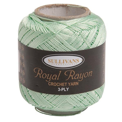 Sullivans Crochet 3ply Knitting & Crochet Yarn, 50g Royal Rayon Yarn